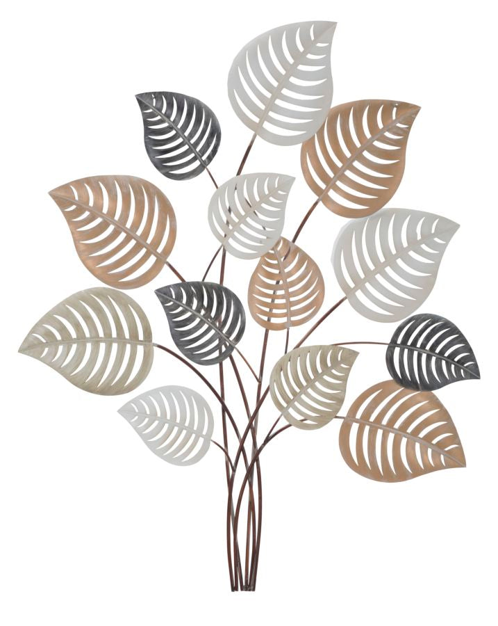 Glam vægpanel dekoration i metal   -  81x5x100 cm