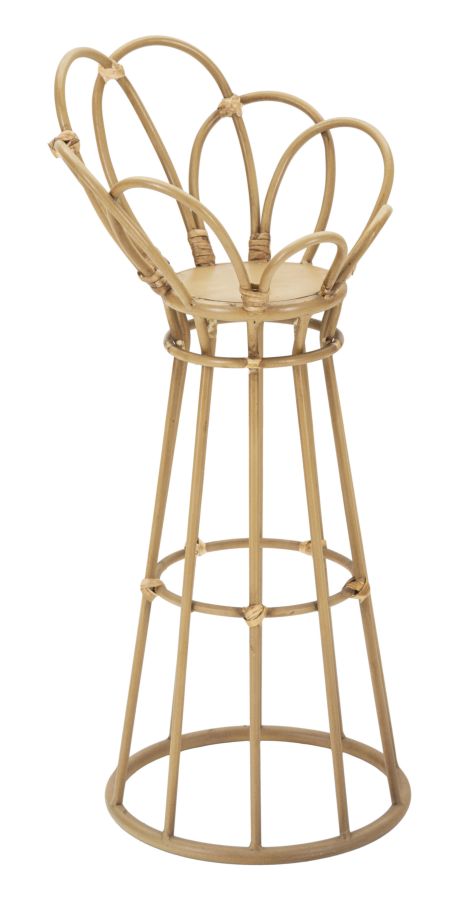 Boho chic vase i metal  -  28x62 cm