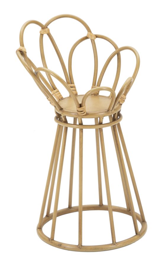 Boho chic vase i metal  -  28x48 cm