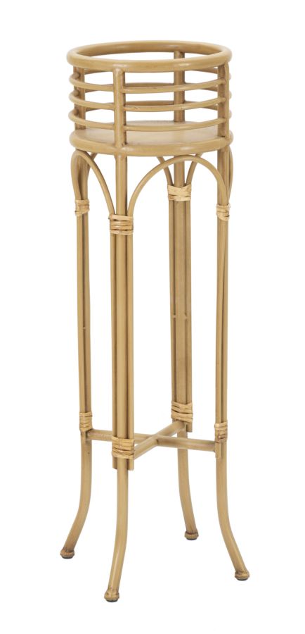 Boho chic vase i jern og plast  -  30x76 cm