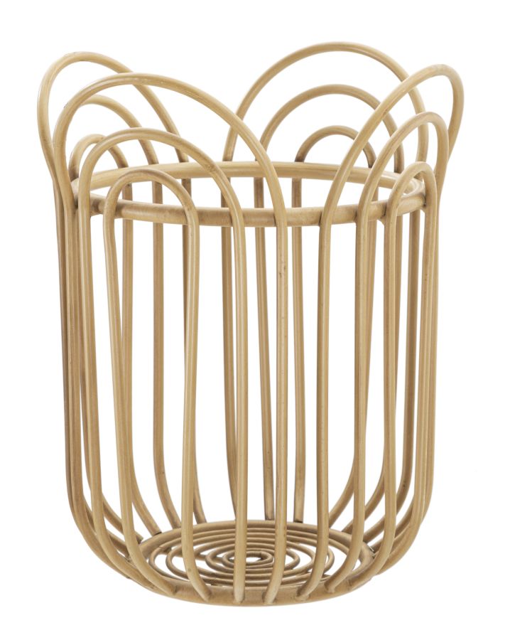 Boho chic vase i metal  -  31x5x40 cm