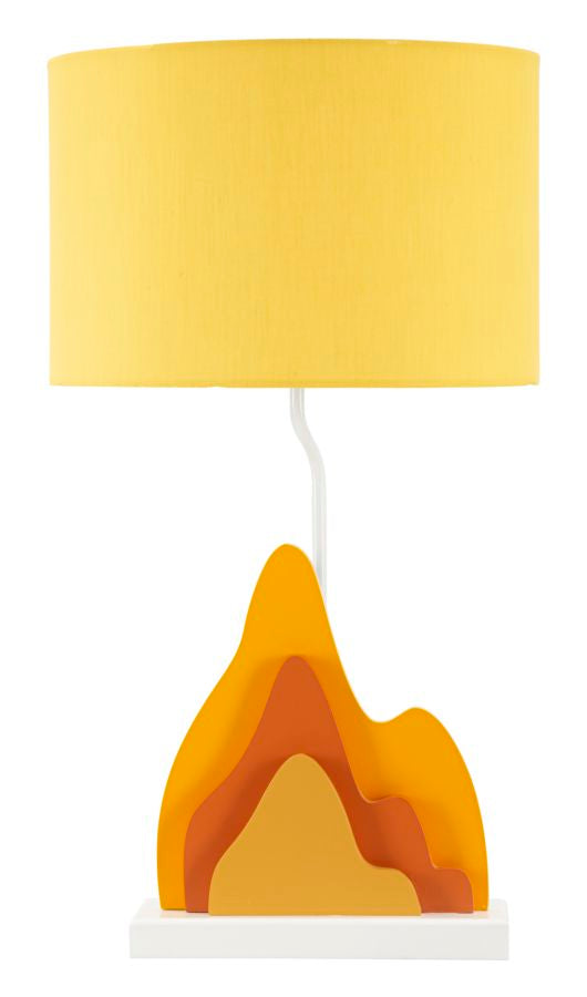 Bord i mdf, jern og stof  -  30x57 cm