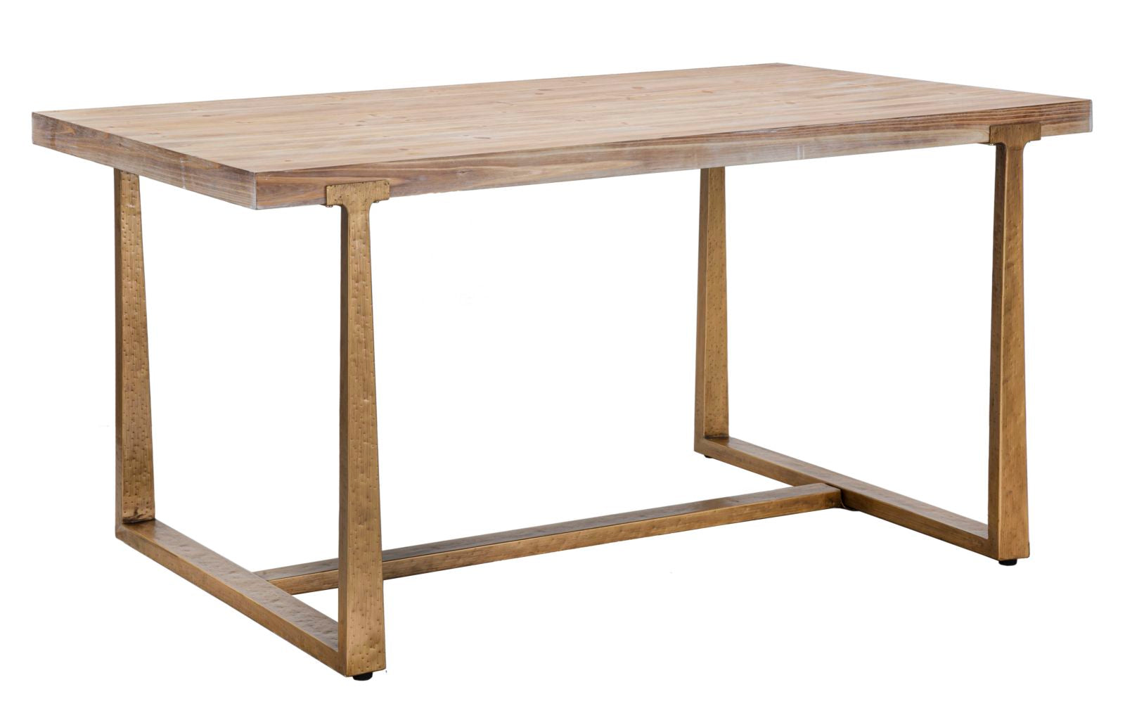 Bord i mdf og jern  -  150x90x78 cm