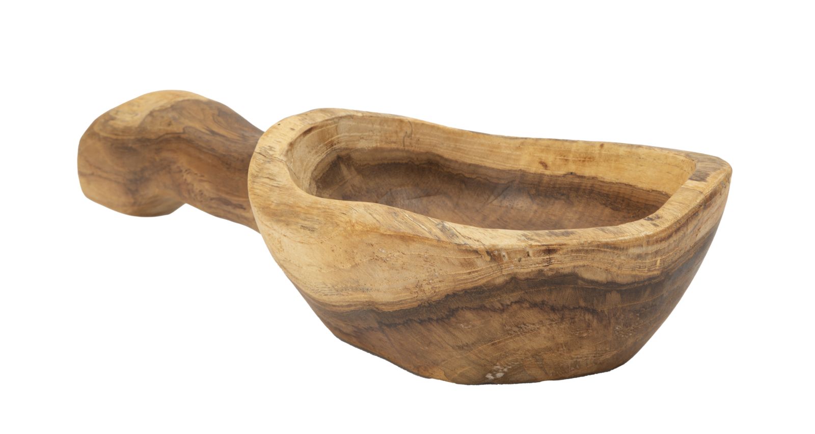 Bakke i teaktræ  -  36x16x8 cm