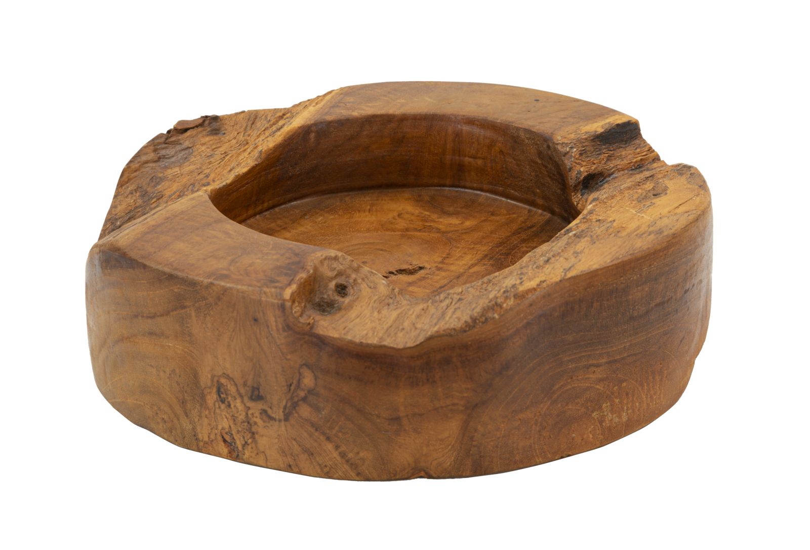 Bakke i teaktræ  -  21x6 cm