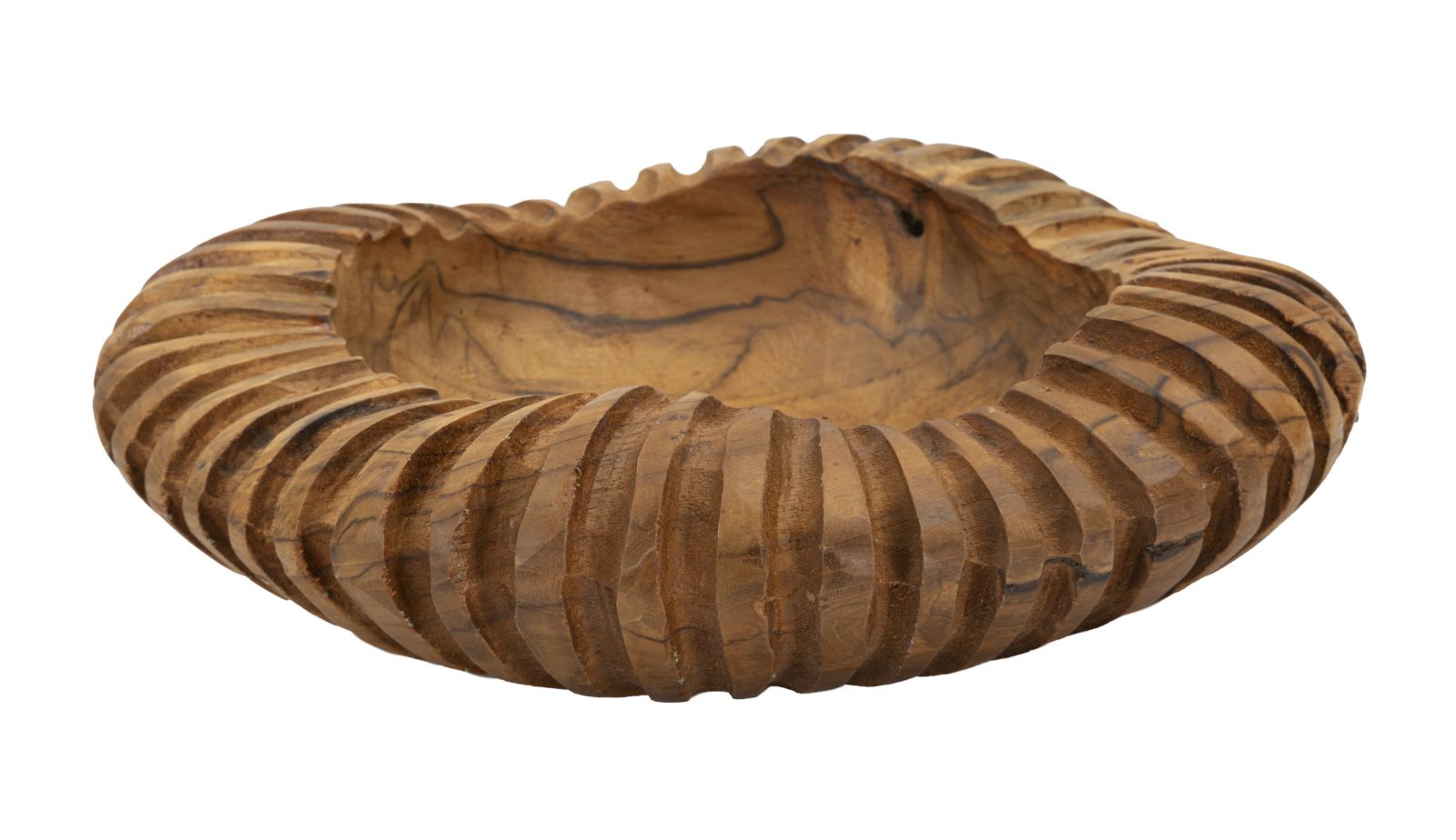 Bakke i teaktræ  -  29x7 cm