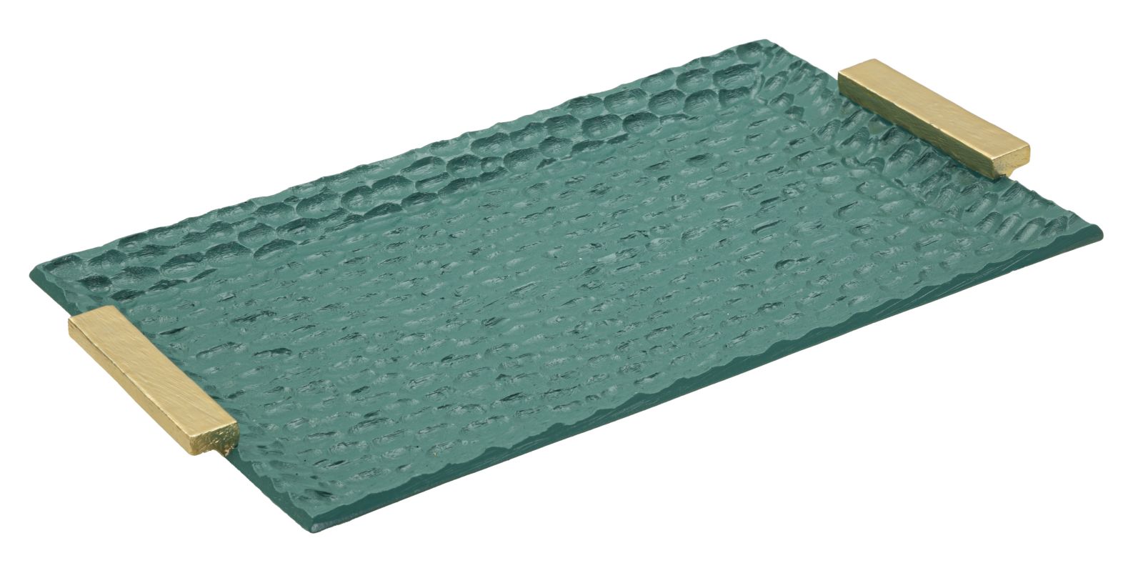 Glam bakke i polyresin  -  34x19x5 cm
