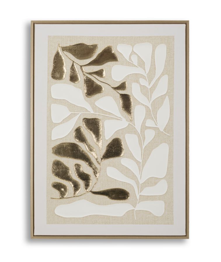 Canvas print, fyrretræ, lærred og plast   -  50x3x70 cm