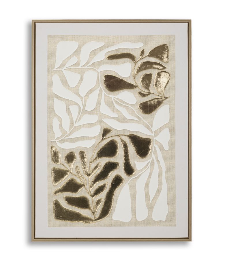 Canvas print af fyrretræ, lærred og plast  -  50x3x70 cm