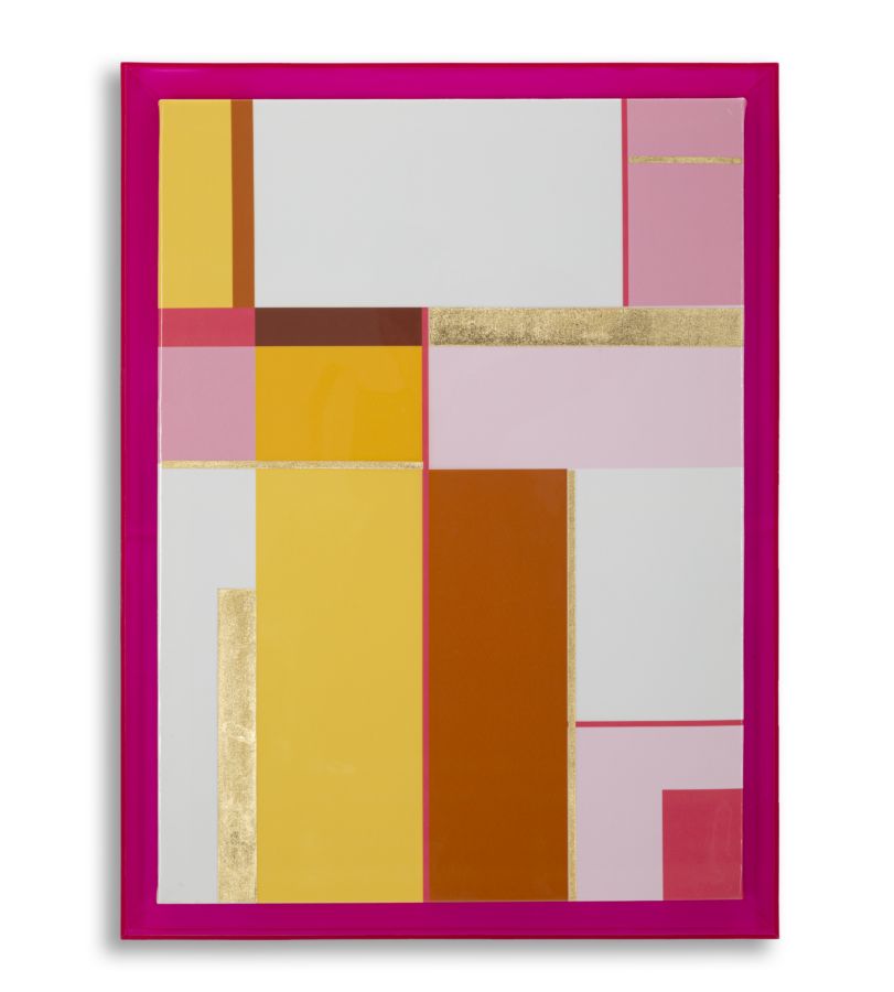 Canvas print, fyrretræ, lærred og plast  -  60x3x3 cm