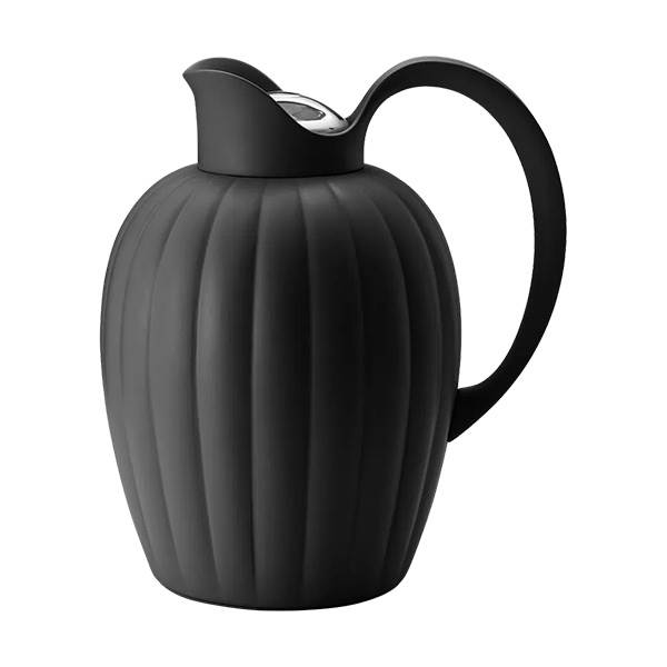 Georg Jensen Bernadotte termokande 1 l. - Black  : Erling Christensen Møbler