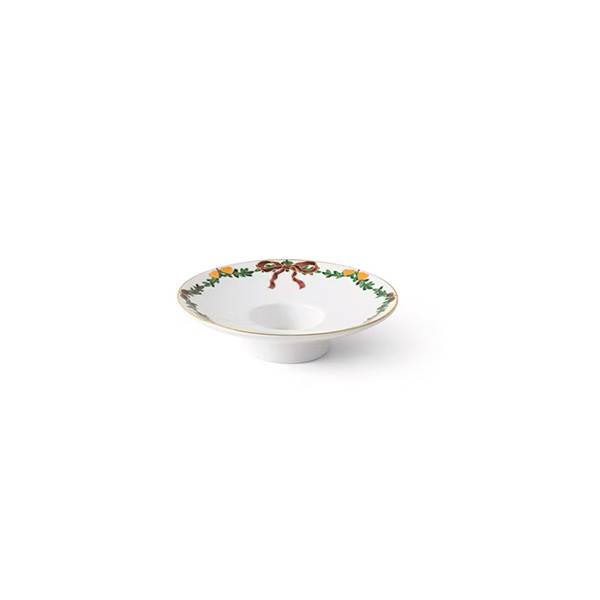 Royal Copenhagen Stjerne Riflet Jul Lysestage, 15,5 cm  : Erling Christensen Møbler