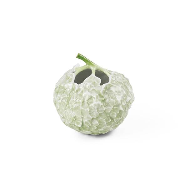 Royal Copenhagen The Art of Giving Flowers Vase hortensia,10 cm - Grøn  : Erling Christensen Møbler