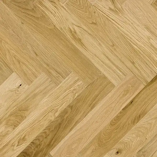 Wallmann Trægulv - Eg Sildeben Caramel - børstet natur matlak, V4  : Erling Christensen Møbler