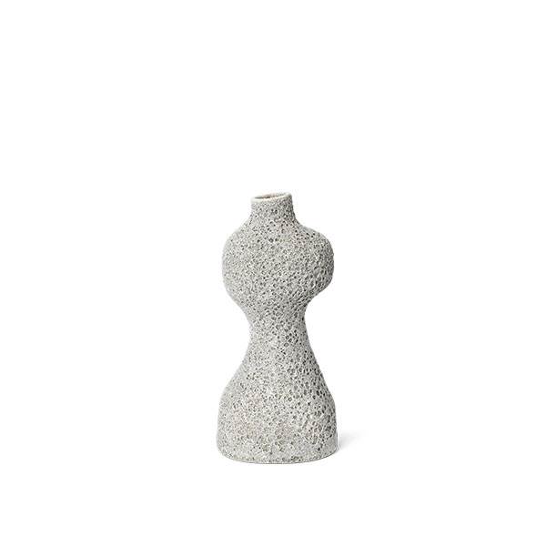 Ferm Living Yara vase medium - Grey pumice  : Erling Christensen Møbler