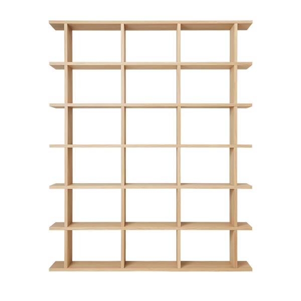 Ferm Living Kona bogreol - Natural Oak  : Erling Christensen Møbler