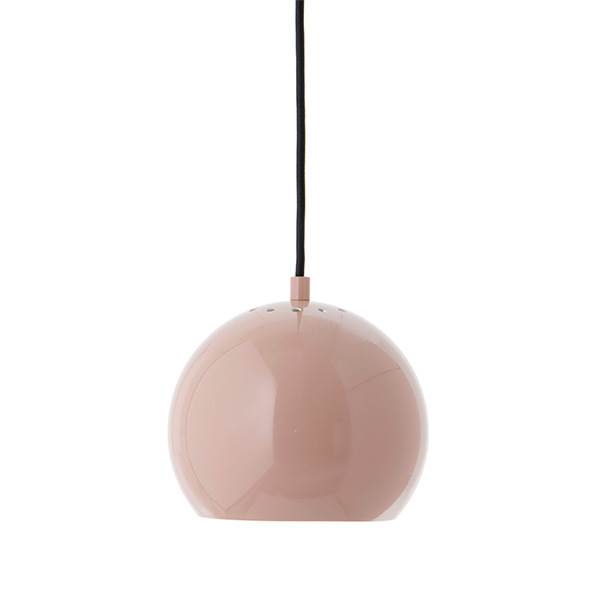 Frandsen ball pendel Ø18 - Glossy nude  : Erling Christensen Møbler