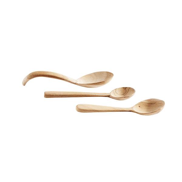 Muubs The musketeers skeer, 3 stk, natur - Teak  : Erling Christensen Møbler