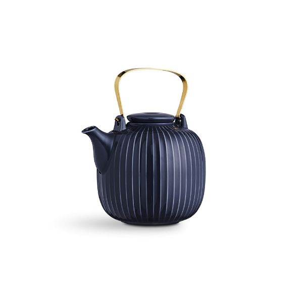 Kahler Kähler Hammershøi Tekande - Indigo - 1,20 l. : Erling Christensen Møbler  : Erling Christensen Møbler