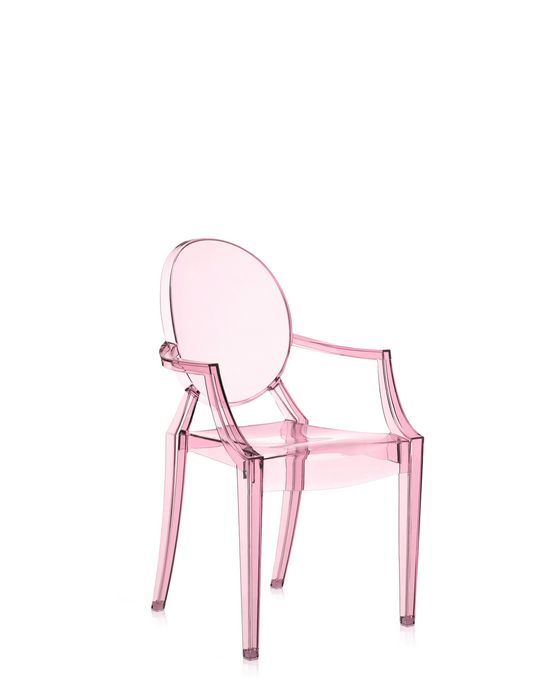 Kartell Lou Lou Ghost spisebordsstol - Kids - Pink  : Erling Christensen Møbler