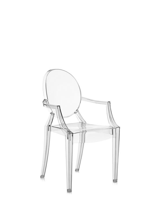 Kartell Lou Lou Ghost spisebordsstol - Kids  : Erling Christensen Møbler