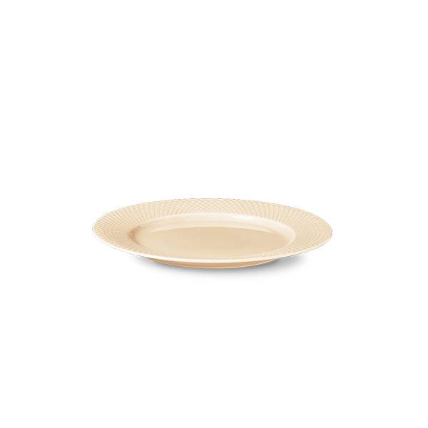 Lyngby Porcelæn Rhombe Earth middagstallerken Ø27 cm - Marble  : Erling Christensen Møbler