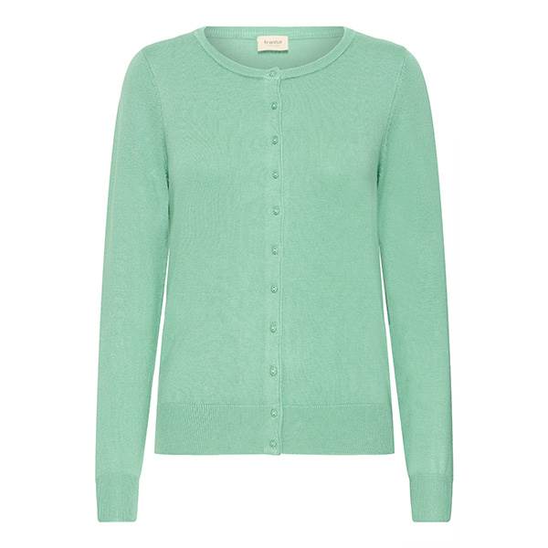 Fransa FRZubasic cardigan - Green  : Erling Christensen Møbler