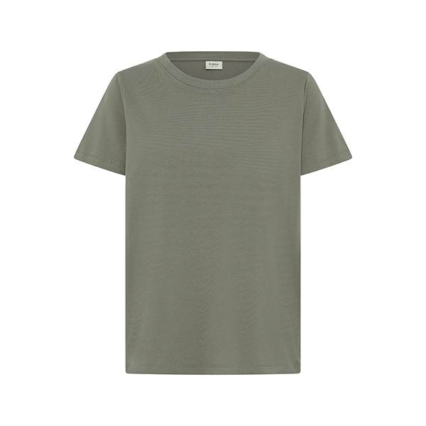 Fransa FRZASHOULDER TEE 1 t-shirts -  Smokey Olive/Green  : Erling Christensen Møbler