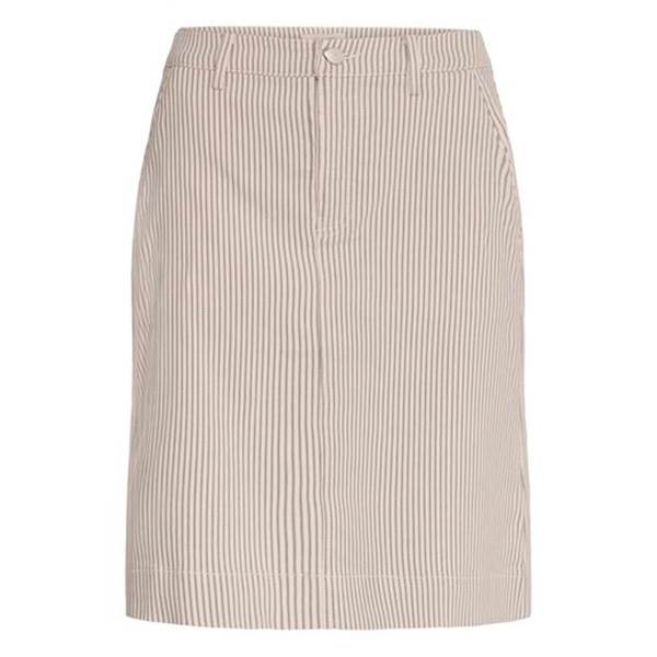 Fransa FRENA SK 3 nederdel -  Olive stripe  : Erling Christensen Møbler
