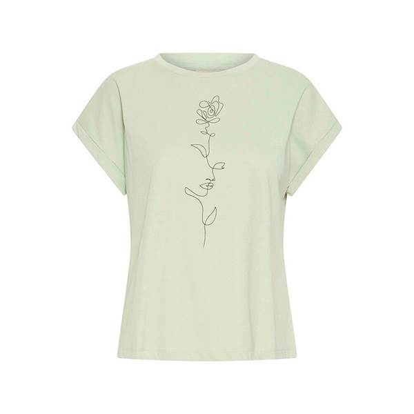Fransa FREGALI TEE 1 t-shirts - Green  : Erling Christensen Møbler