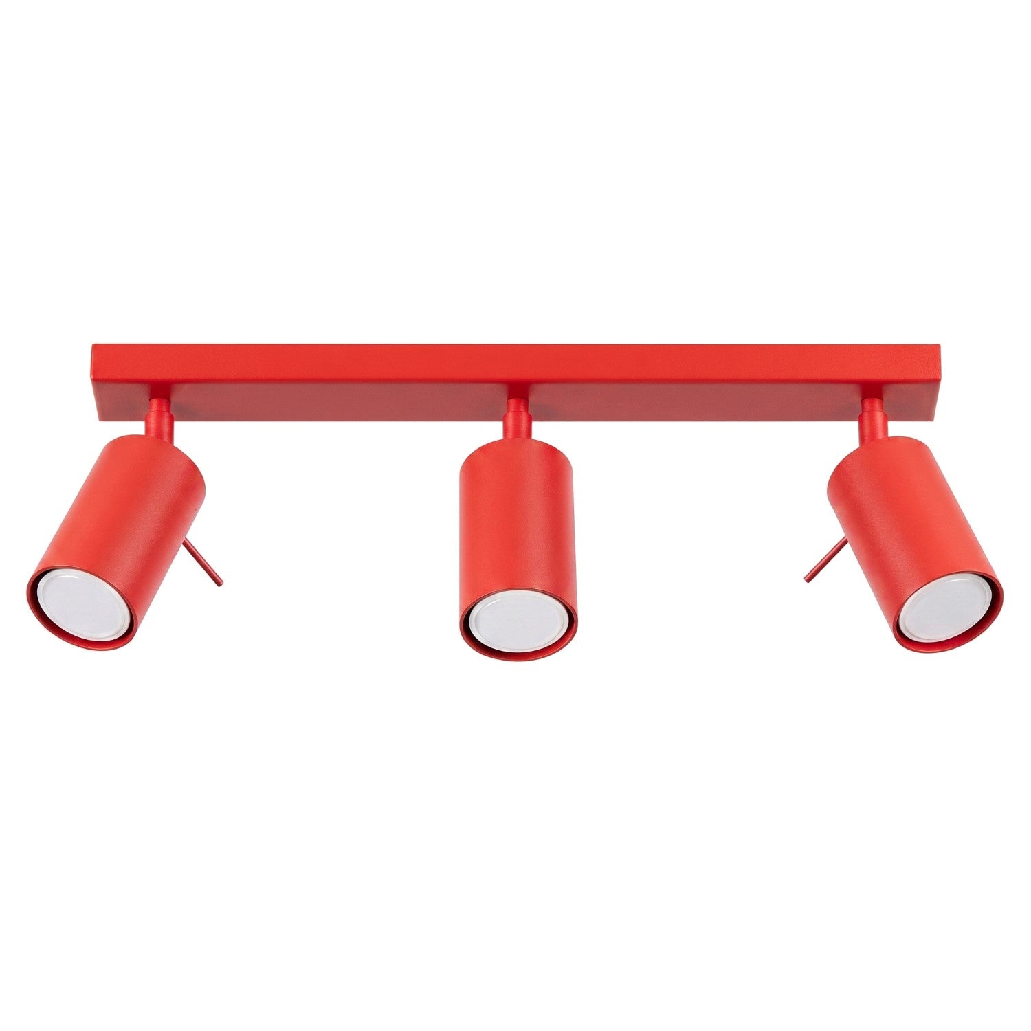 Loftlampe RING 3L rød