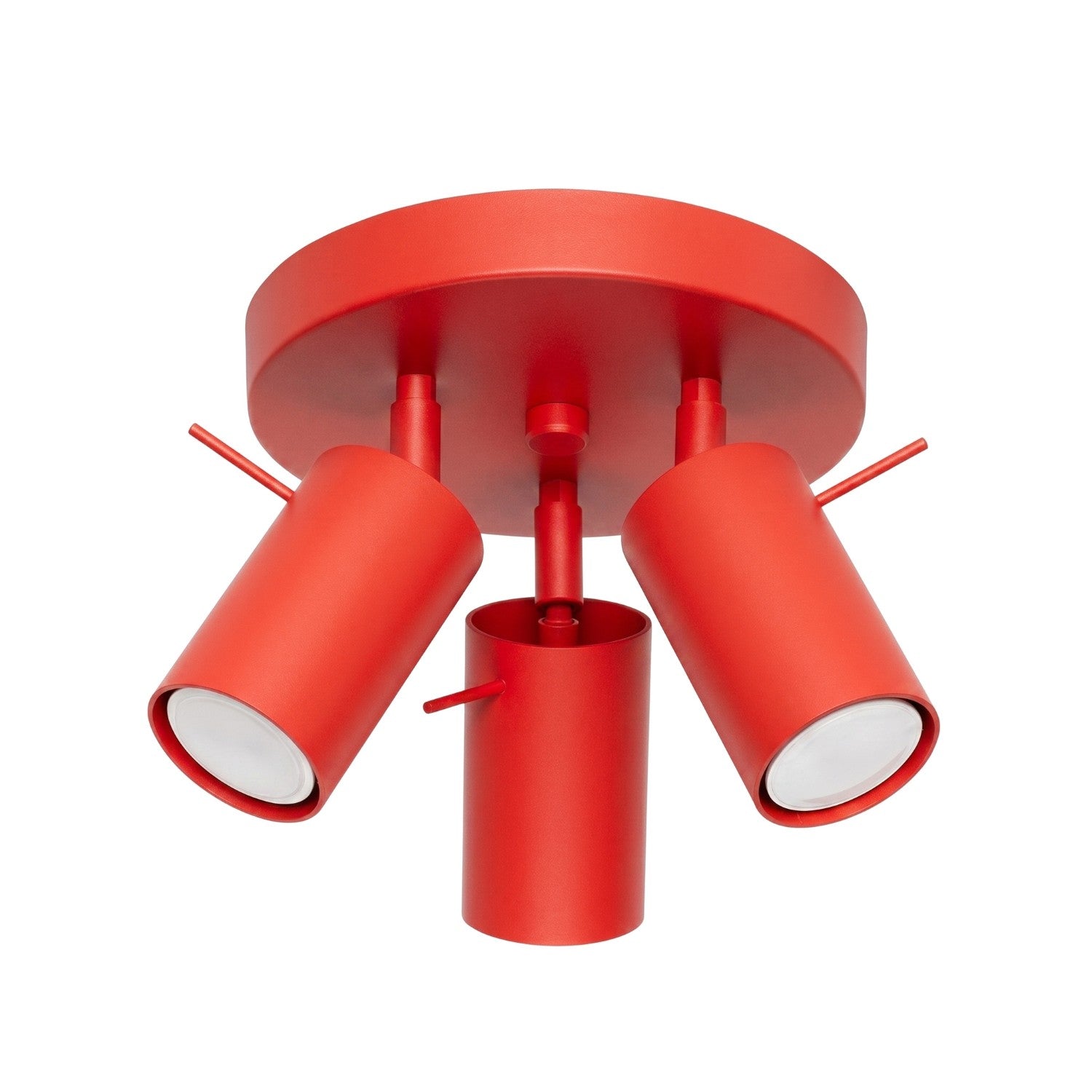 Loftlampe RING 3P rød