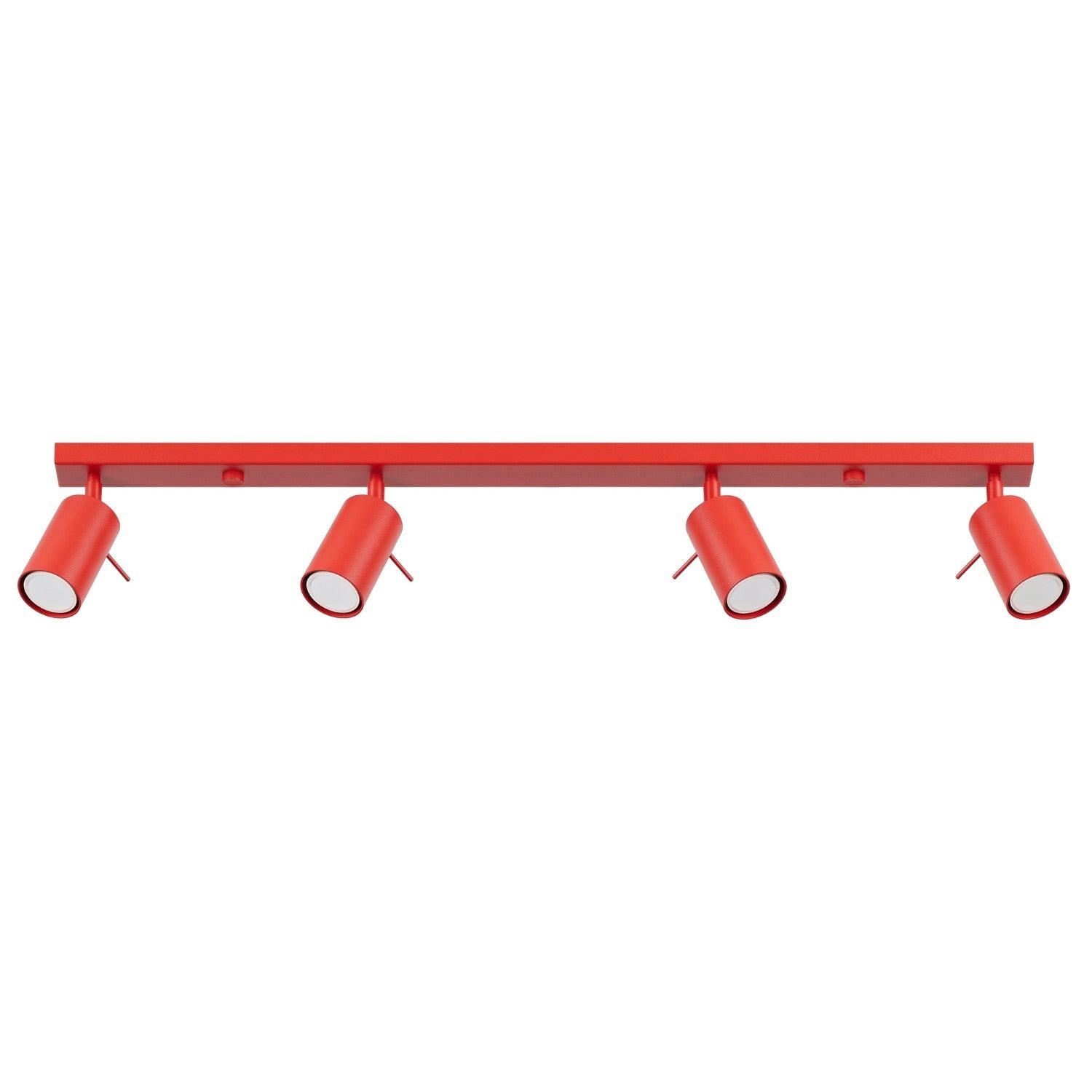 Loftlampe RING 4L rød