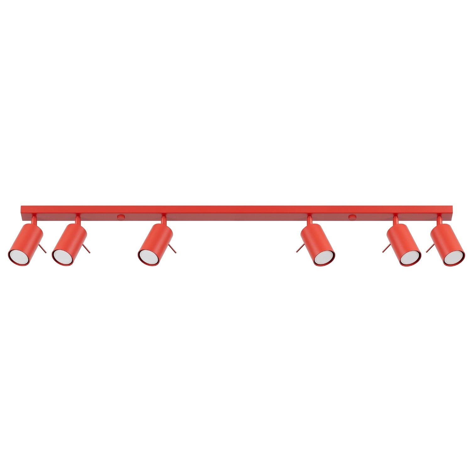 Loftlampe RING 6L rød