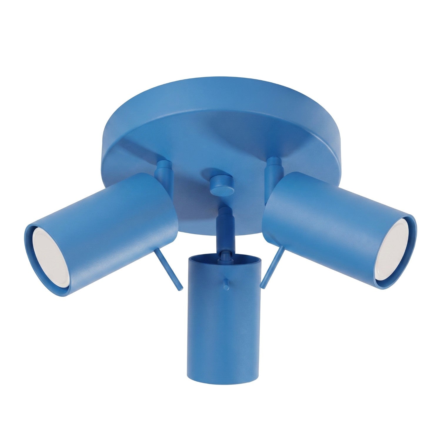 Loftlampe RING 3P azurblå