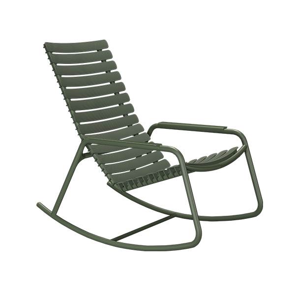 HOUE ReCLIPS gyngestol - Olive Green  : Erling Christensen Møbler