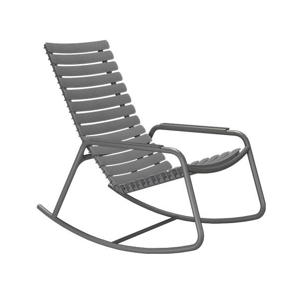 HOUE ReCLIPS gyngestol - Dark Grey  : Erling Christensen Møbler