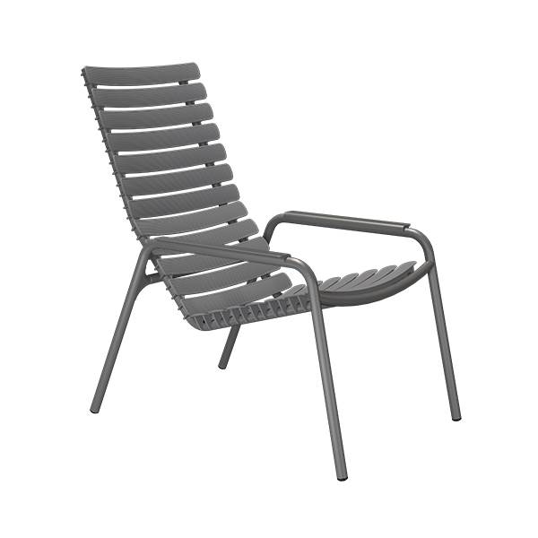 HOUE ReCLIPS loungestol - Dark Grey  : Erling Christensen Møbler