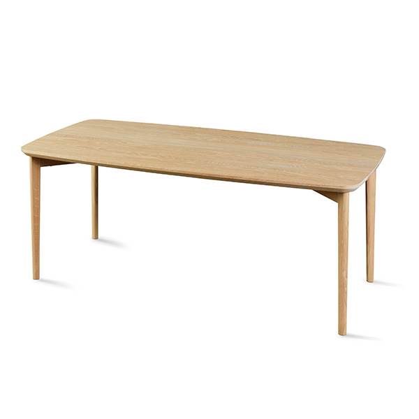 Skovby SM244 / SM264 sofabord - Eg/hvid laminat  : Erling Christensen Møbler