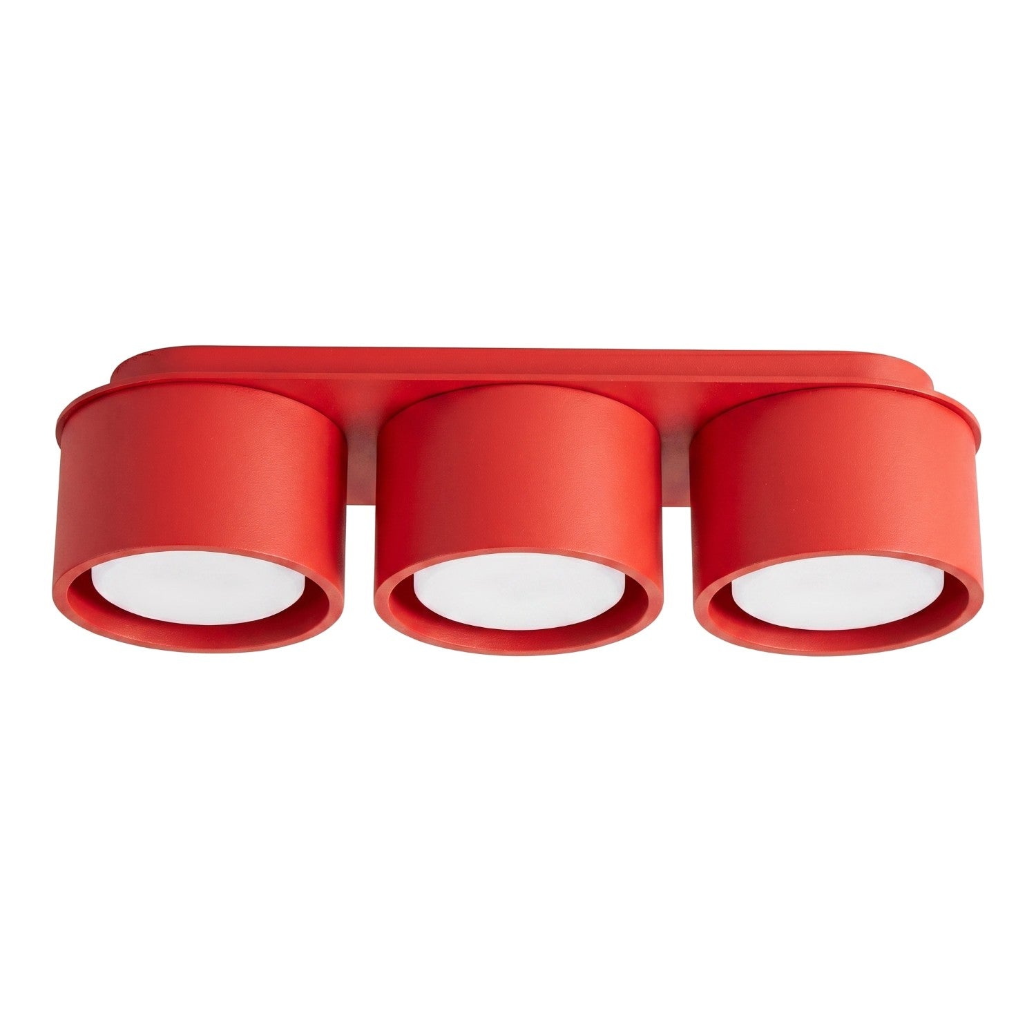 Loftlampe MODO 3 rød Gx53