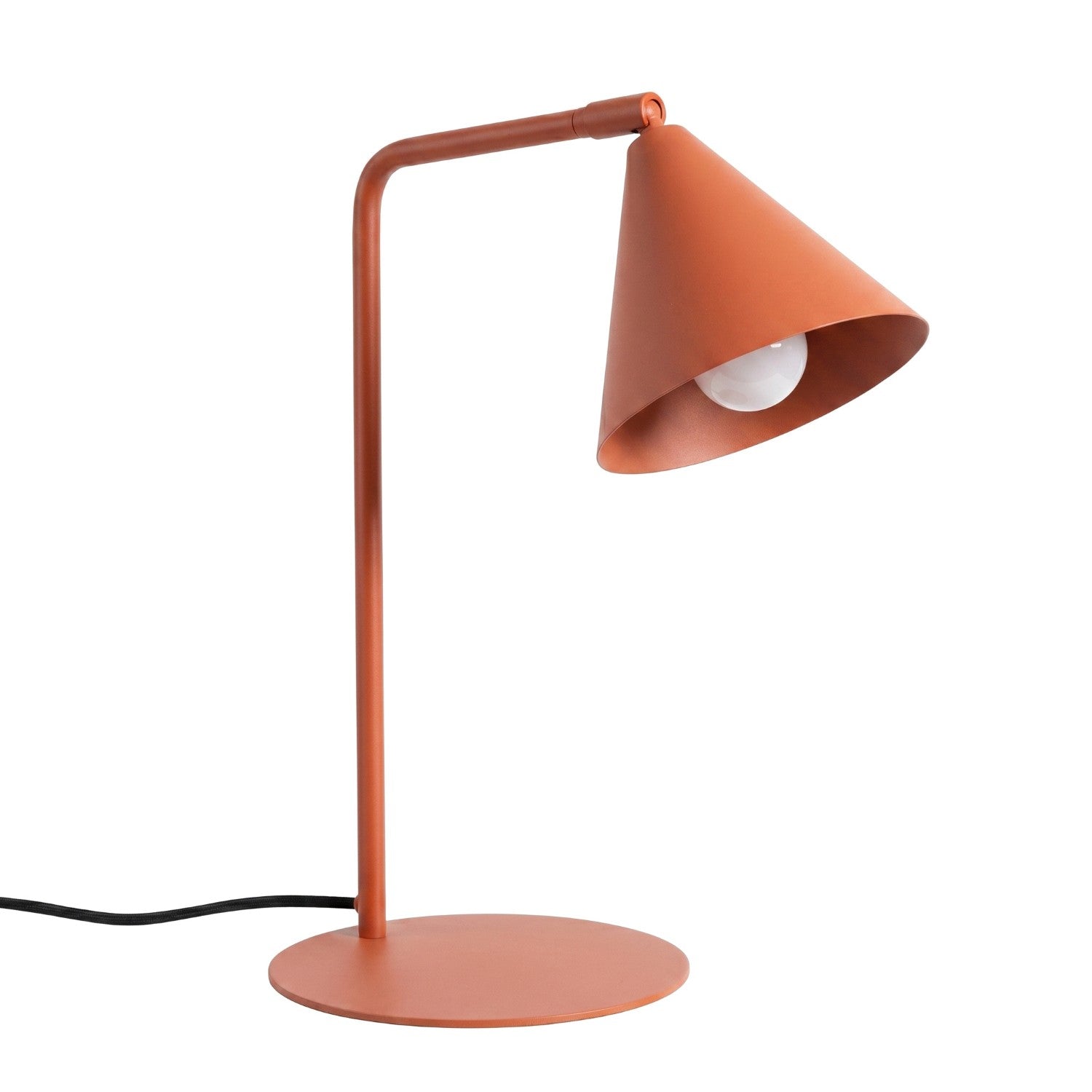 Bordlampe NOX rød okker