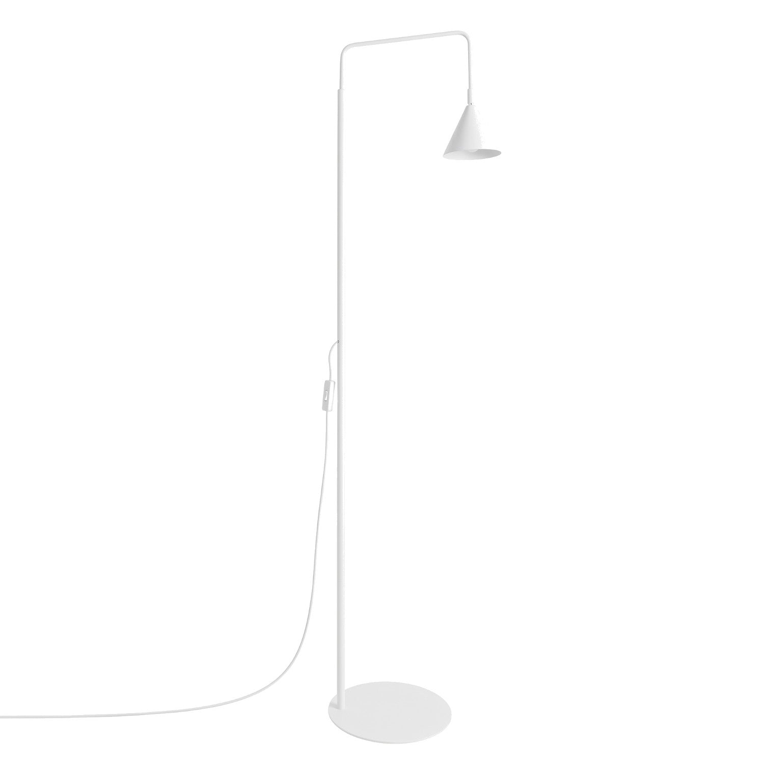Gulvlampe NOX hvid