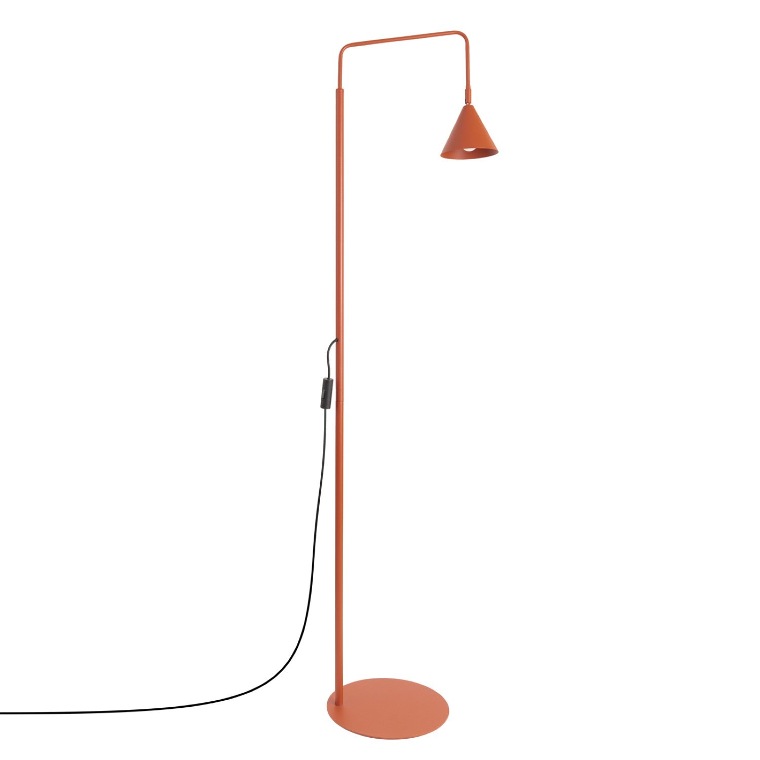 Gulvlampe NOX rød okker