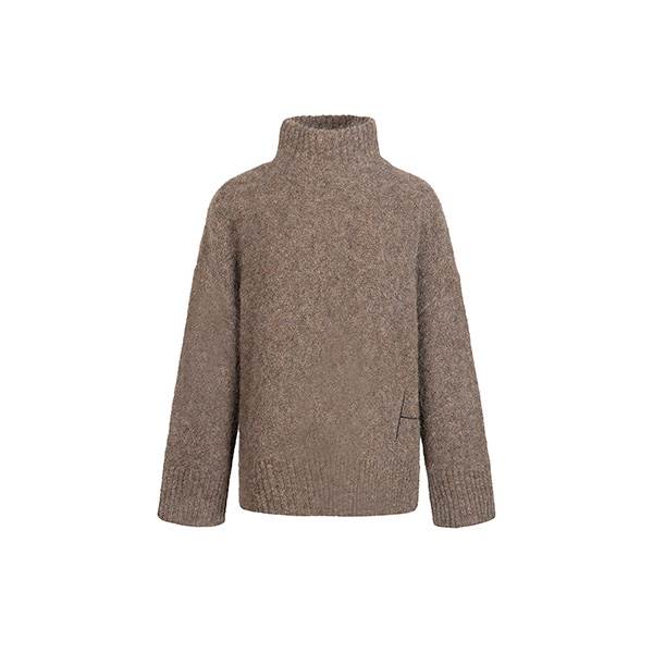 Hést Noelle Sweater - Brown  : Erling Christensen Møbler