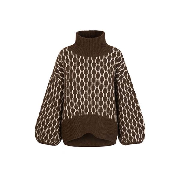 Hést Fam New Pattern - Dark Earth  : Erling Christensen Møbler