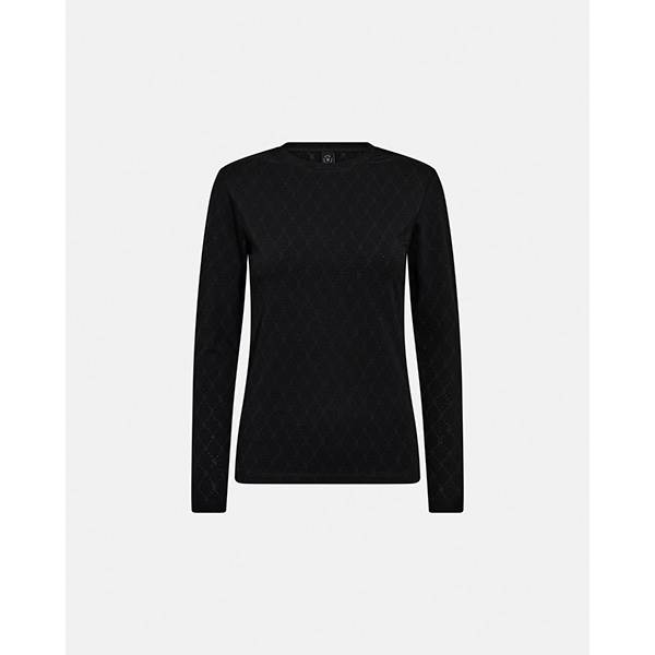 HYPE THE DETAiL bluse, bomuld - Sort  : Erling Christensen Møbler
