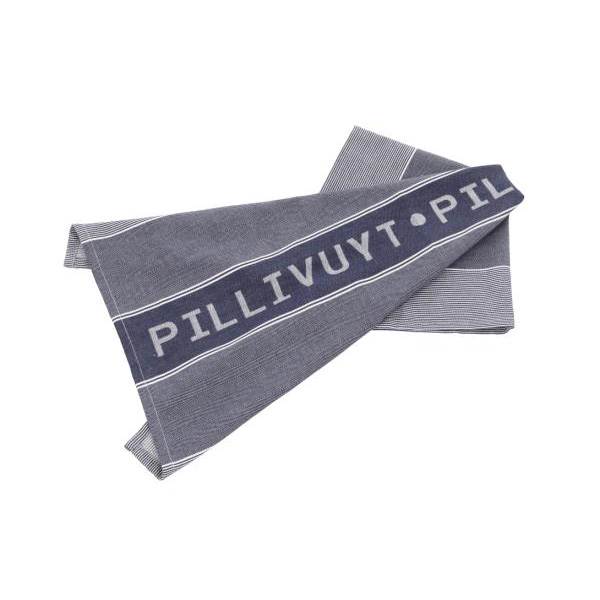 Pillivuyt Viskestykke 80 x 50 cm - Blå/Hvid  : Erling Christensen Møbler