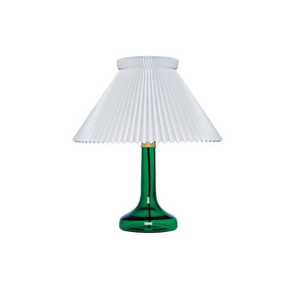 Le Klint 343 Bordlampe - Grønt glas  : Erling Christensen Møbler