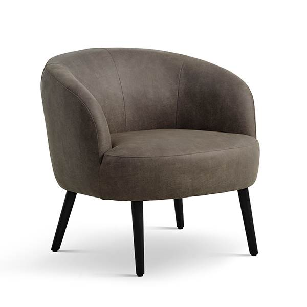 Erling Christensen Møbler Conrad lounge chair - Forest green - Vista - Sort træ : Erling Christensen Møbler  : Erling Christensen Møbler