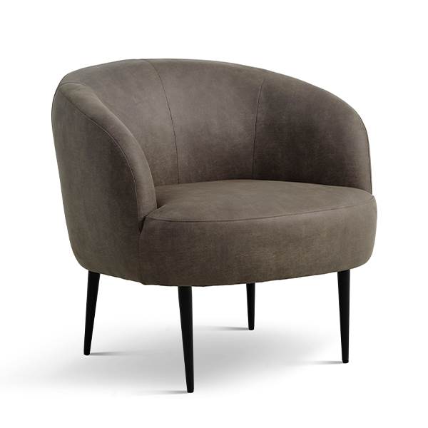 Erling Christensen Møbler Conrad lounge chair - Forest green - Vista - Sort metal : Erling Christensen Møbler  : Erling Christensen Møbler